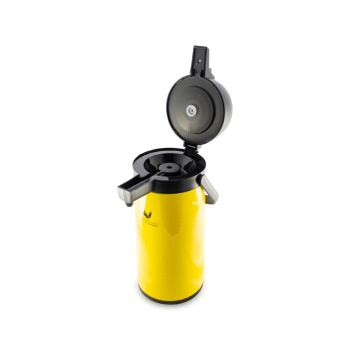 Termo Sifón Acero Inox/Vidrio 1.9LT Amarillo (Thermos) - Imagen 3