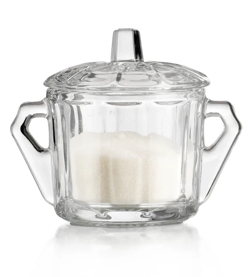 Azucarero c/Tapa de Vidrio 372ml
