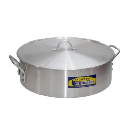 Olla Arrocera 36cm x 11LT Aluminio Hotel