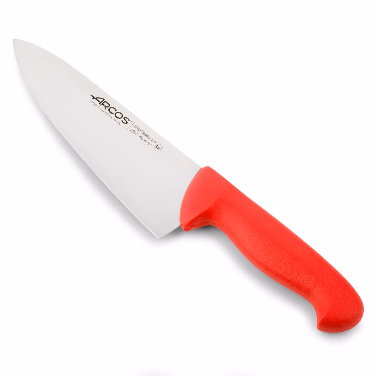 Cuchillo Cocinero Rojo 200mm Arcos