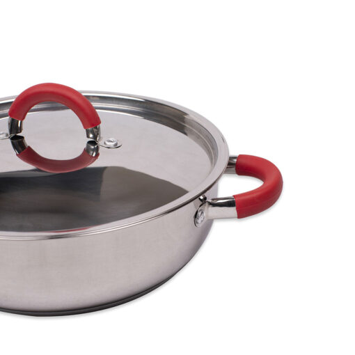 Arrocera Nizza Ac. Inoxidable 26cm x 4.2lts - Imagen 2