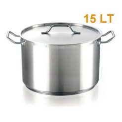 OLLA PROFESIONAL 15LT 23X30 ACERO INOX