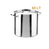 FONDO 60LTS ACERO INOX 45X45 CM