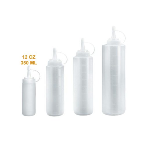 BOTELLA TRANSPARENTE 12 OZ