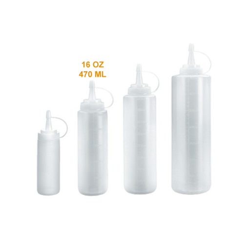 BOTELLA TRANSPARENTE 16OZ