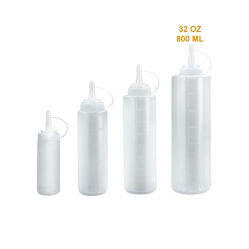 BOTELLA TRANSPARENTE 32 OZ
