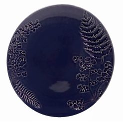 Alternative view of PLATO CERAMICA AZUL 28CM