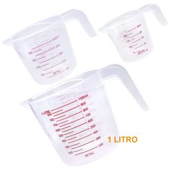 JARRA GRADUADA 1000ML PLAST