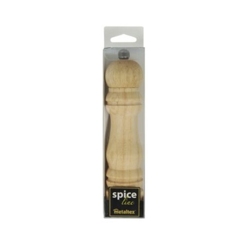 Molinillo Pimienta de Madera 17cm - Imagen 2