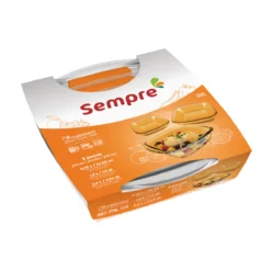 Set 3 Fuentes Rectangulares Vidrio Templado Sempre