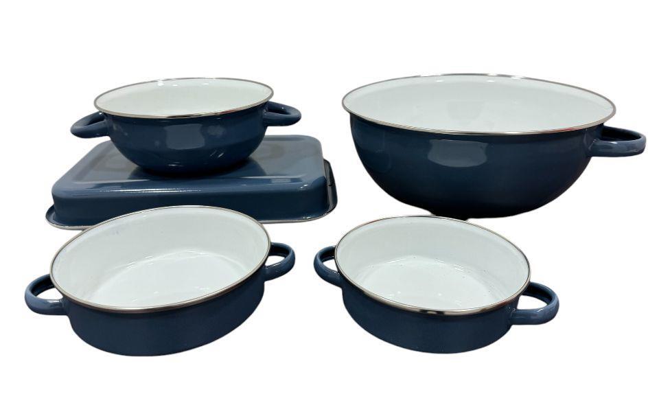 BOWL ENLOZADO 27CM AZUL ALEPPO - Imagen 2
