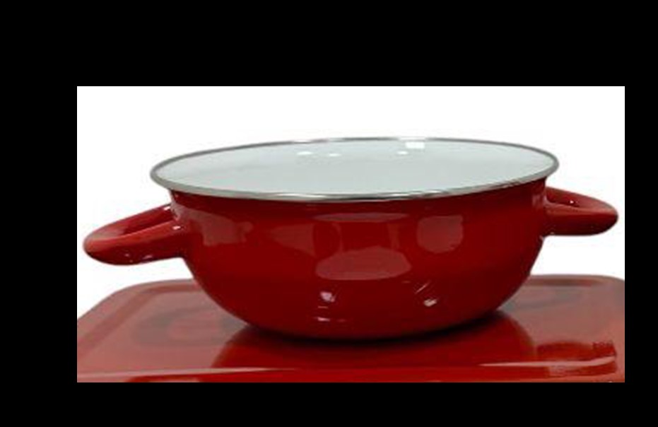BOWL ENLOZADO 20CM ROJO ALEPPO