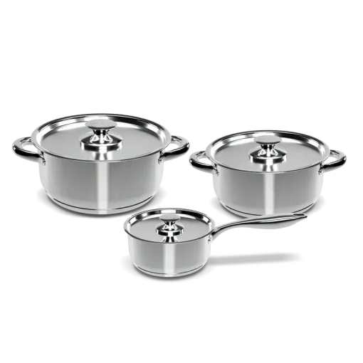 Batería de Cocina 6 Piezas 410-6ss