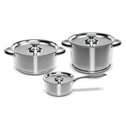 Batería de Cocina 6 Piezas 460-6ss