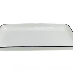 Alternative view of PLATO RECTO LOZA 19X9