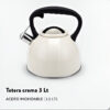 Tetera 3LTS color Crema WENS