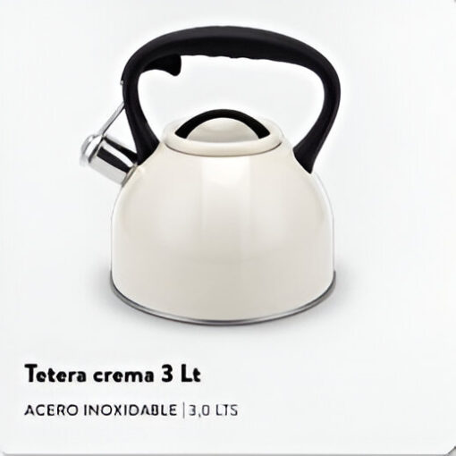 Tetera 3LTS color Crema WENS