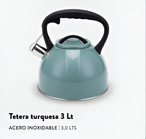 Tetera 3LTS color Turquesa WENS
