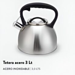 Tetera 3LTS color Acero WENS