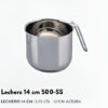 Lechero 14cm Serie 500-SS