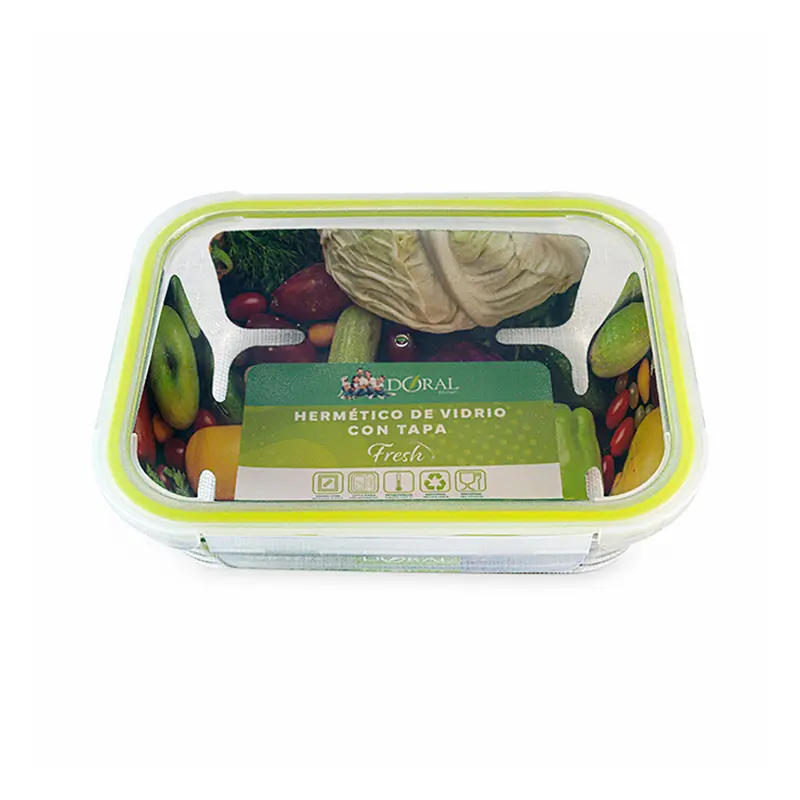 Contenedor Hermético de Vidrio Doral 640 ml - Imagen 2