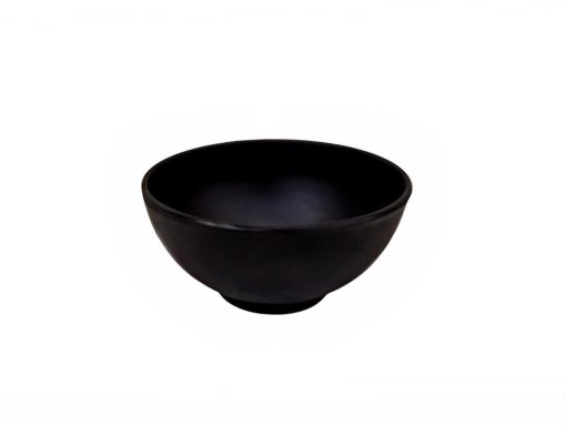 Pocillo Negro de Melamina 11cm