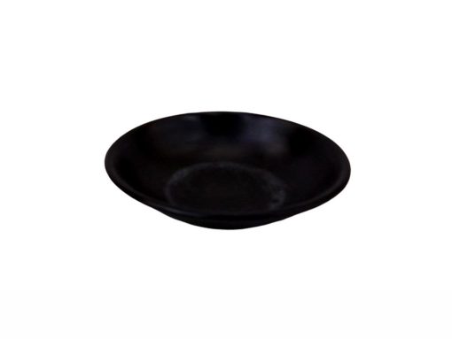 Pocillo Salsero Negro de Melamina 8cm