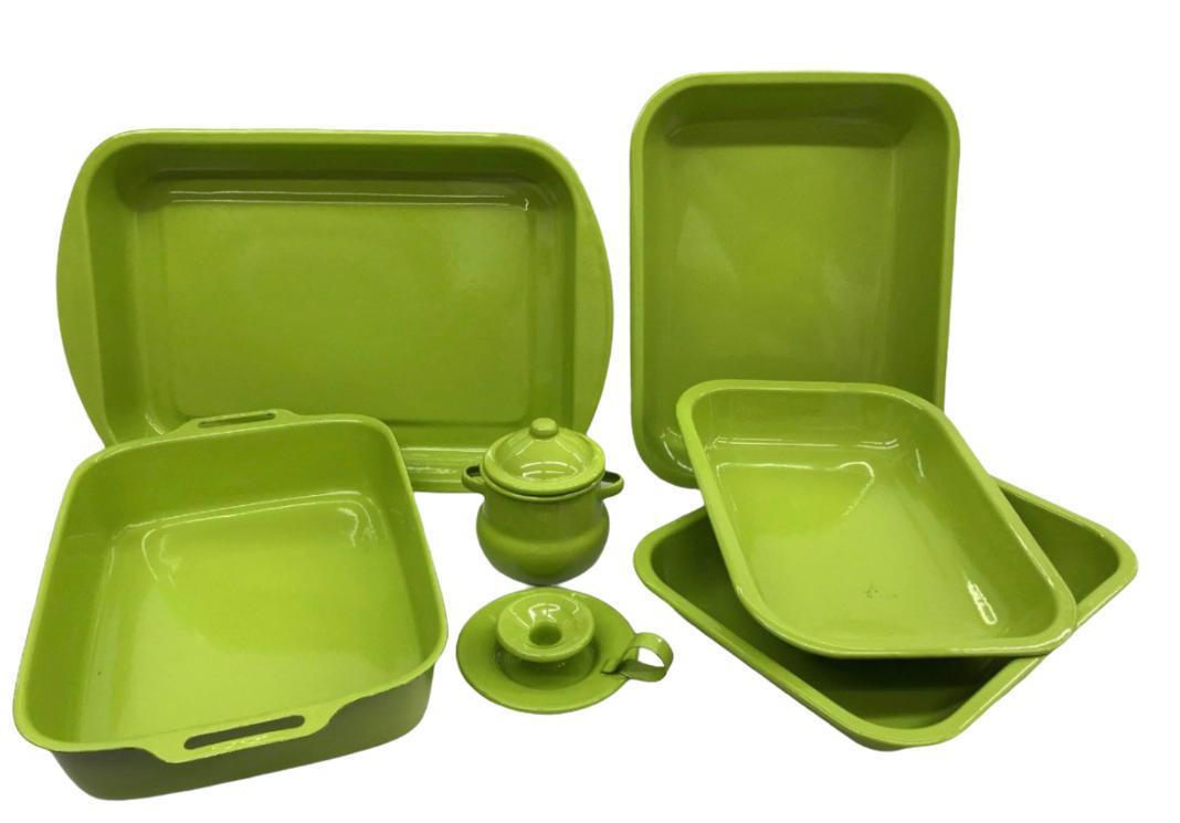 ASADERA ENLOZADA 40X27CM PISTACHO ALEPPO - Imagen 2