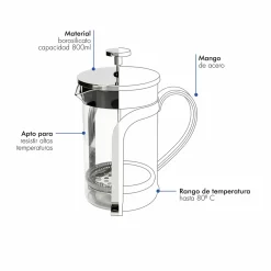 Alternative view of CAFETERA FRANCESA La Cream 800ml