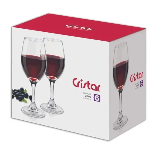 Set 6 Copas Gran Vino Rioja 615cc - Imagen 2