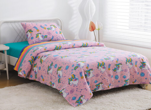 Jgo. Sabana 1.5 Plazas de Polar Estampada Composé KIDS - Imagen 2