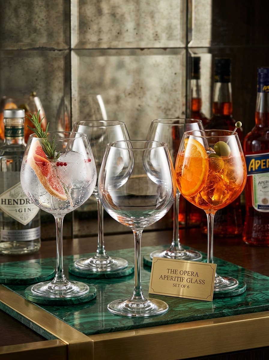 SET 6 COPAS COCKTAIL OPERA 635ML