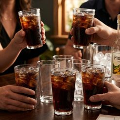 SET 6 VASOS LARGO GLASSGOW 350ML DORAL