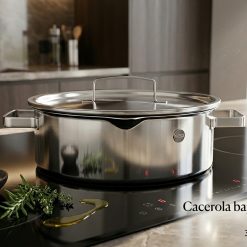 Cacerola baja 24cm Serie 500-SS