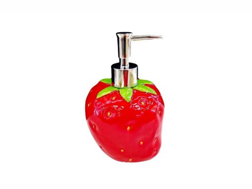 Porta Jabón Cerámica Frutilla