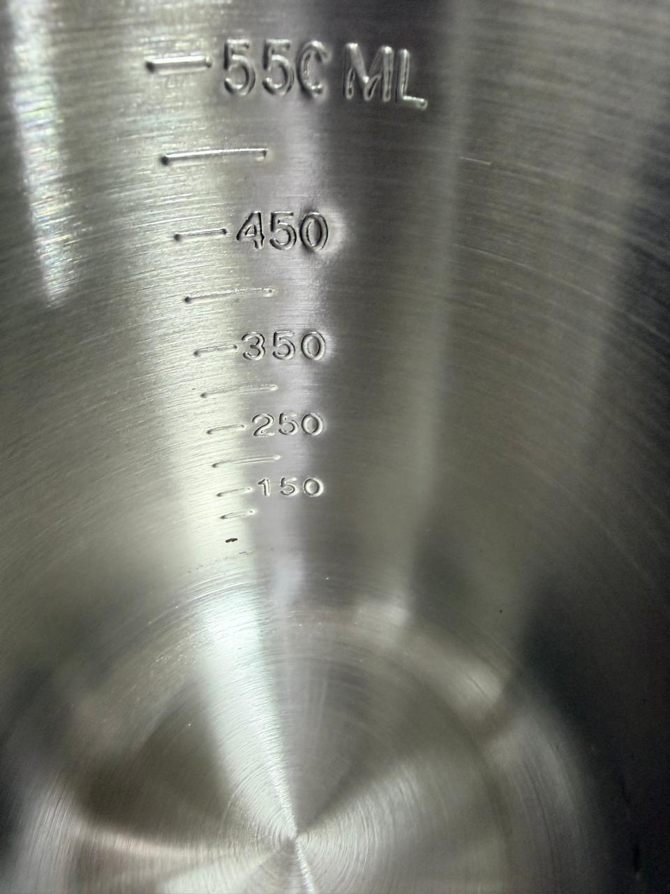 JARRA DE ESPUMA 550 ML ACERO INOX. - Imagen 2