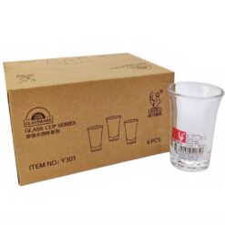 Set 6 Vasos de Shot vidrio