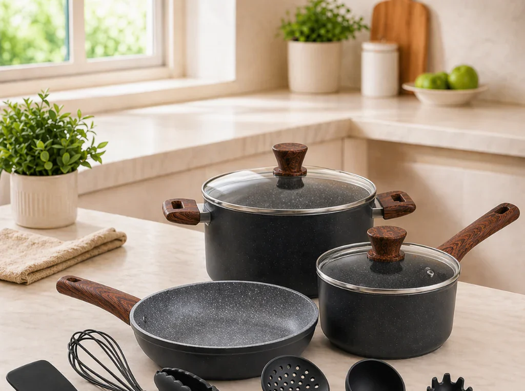 Batería de Cocina 5 Piezas Alessandria