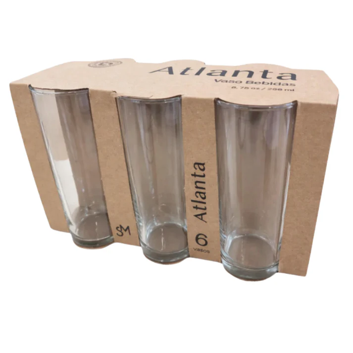 Set 6 Vasos Altos Atlanta