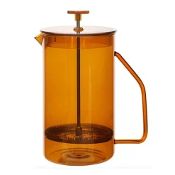 Alternative view of CAFETERA FRANCESA Borosilicato color Ambar 600ml