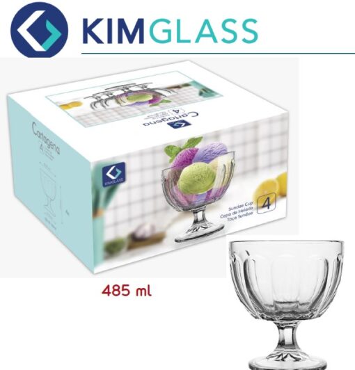 Set 4 Copas de Postre 425ml Cartagena - Imagen 3