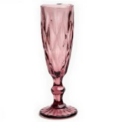 Copa Flauta Diamonds Purple 180cc