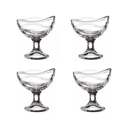 SET 4 COPAS POSTRE 300cc Allegra Florencia (caja)