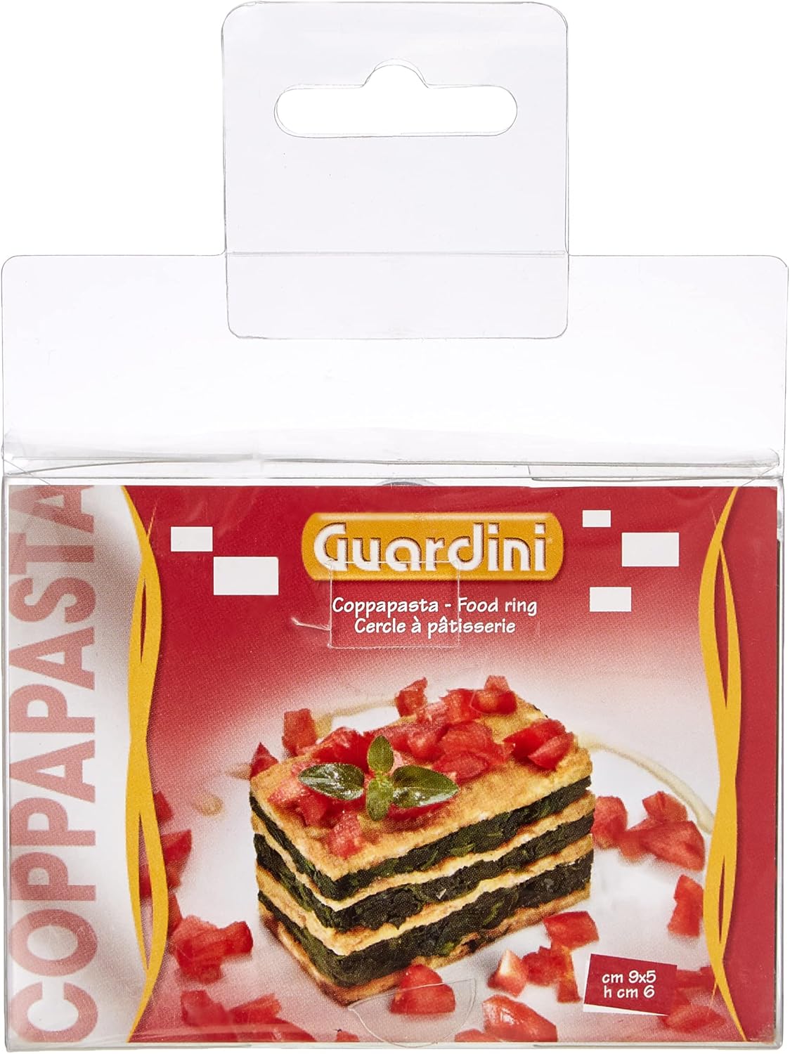 Emplatador Rectangular c/prensa 9x5x6cm alto Guardini - Imagen 2