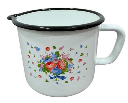 Lechero Enlozado 12cm Coquette Aleppo
