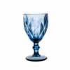 Copa Vino Diamonds Blue 340cc