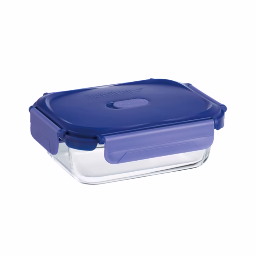 Contenedor Hermético Rectangular Vidrio Luminarc 1040 ml