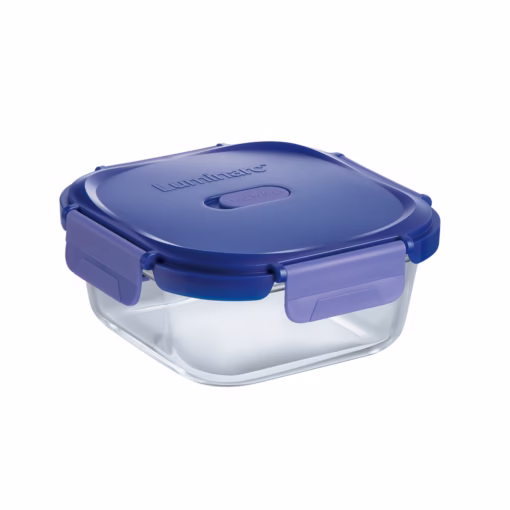 Contenedor Hermético Cuadrado Vidrio Luminarc 800 ml