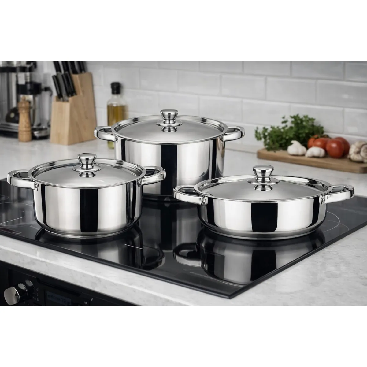 Batería de Cocina 6 Piezas Málaga