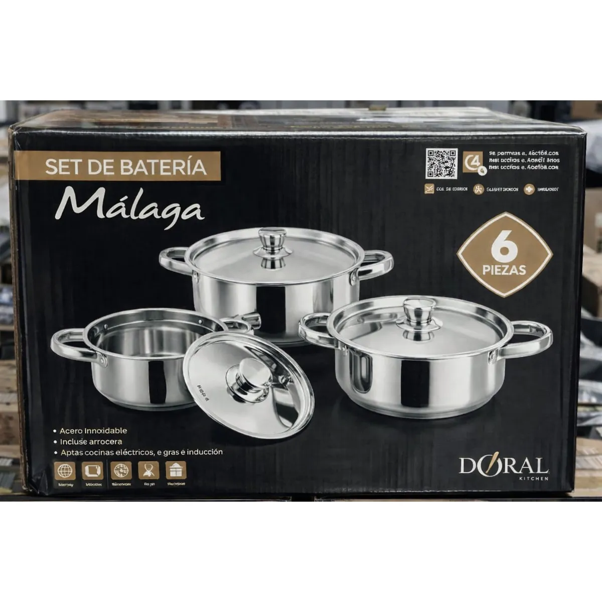 Batería de Cocina 6 Piezas Málaga - Imagen 2